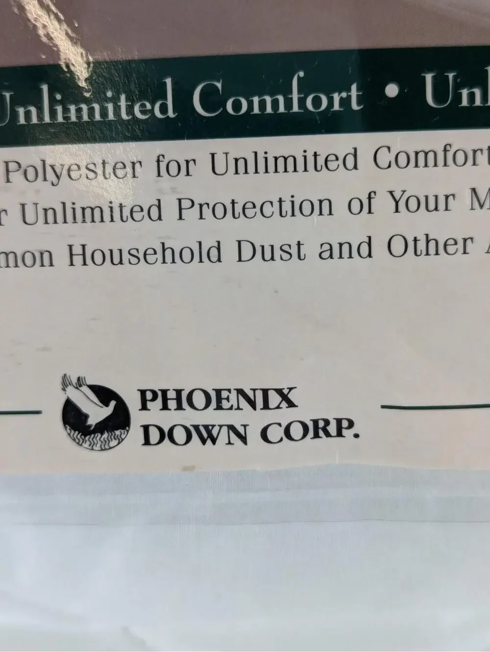 NWT Classic Mattress Pad Twin XL White Phoenix Down Co Cotton Top Poly Fill